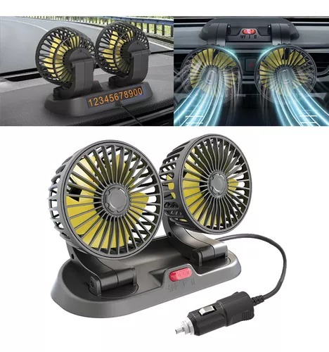 Miniatura 1 de Ventilador De Doble Cabeza For Coche, Ve